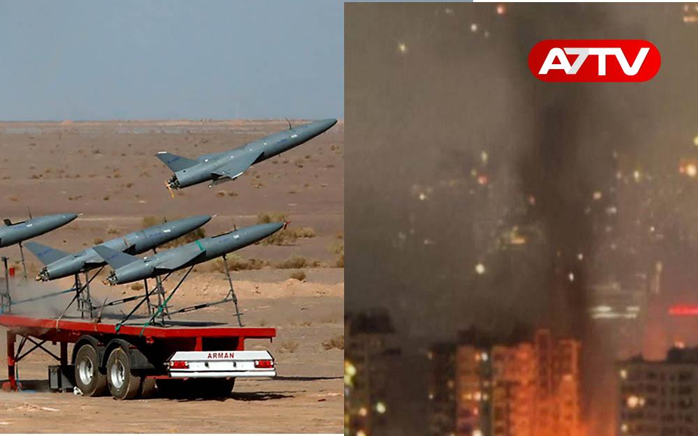Read more about the article ஈரான் இஸ்ரேலை நோக்கி சுமார் 100 ட்ரோன்களை ஏவியது – IDF