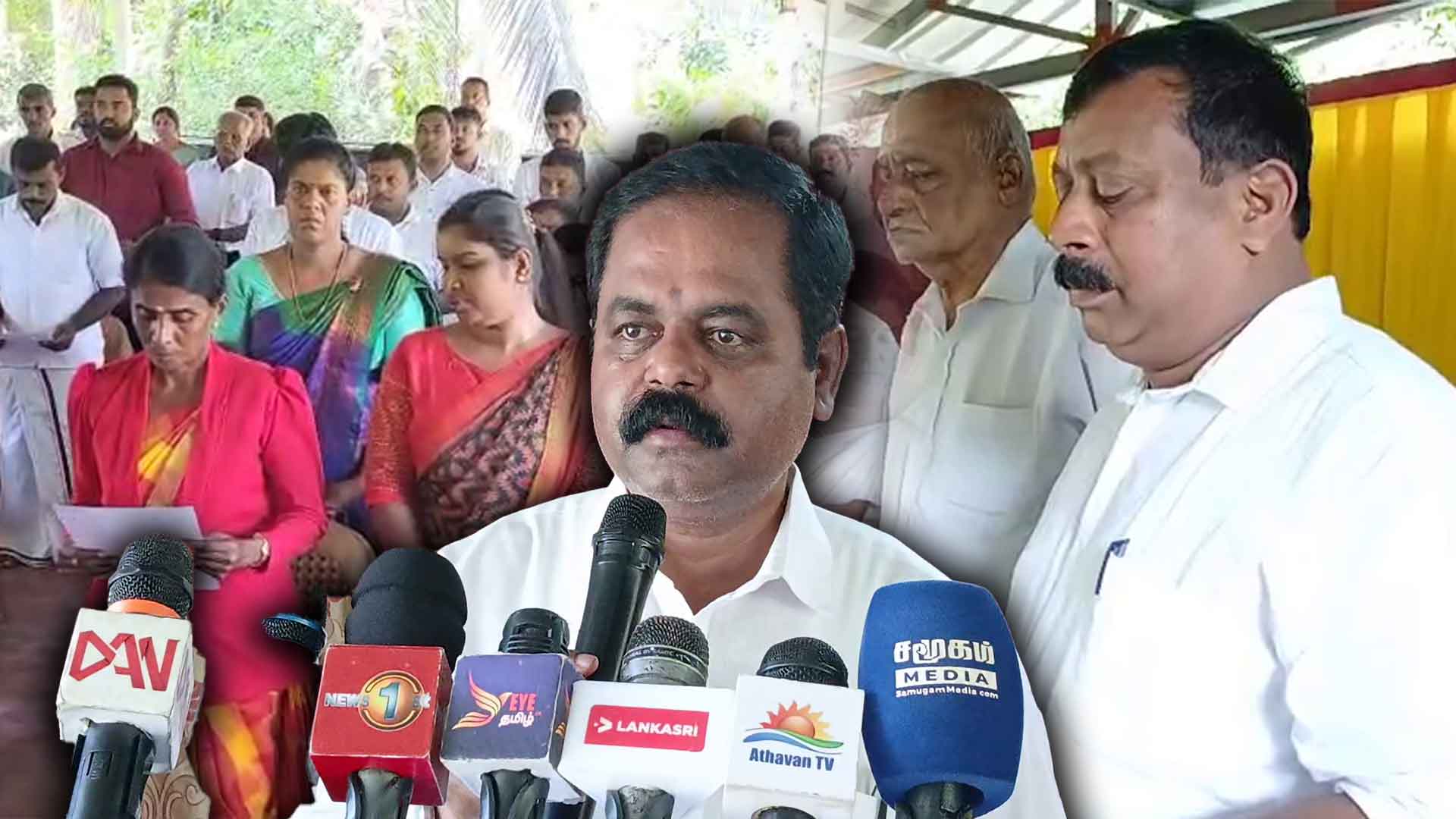 Read more about the article <span class="video-label">🔴 VIDEO</span> தமிழரின் தாகம் சுயநிர்ணய தேசம்! தமிழரசுக்கட்சி கிளிநொச்சியில் சத்தியப்பிரமாணம்.!