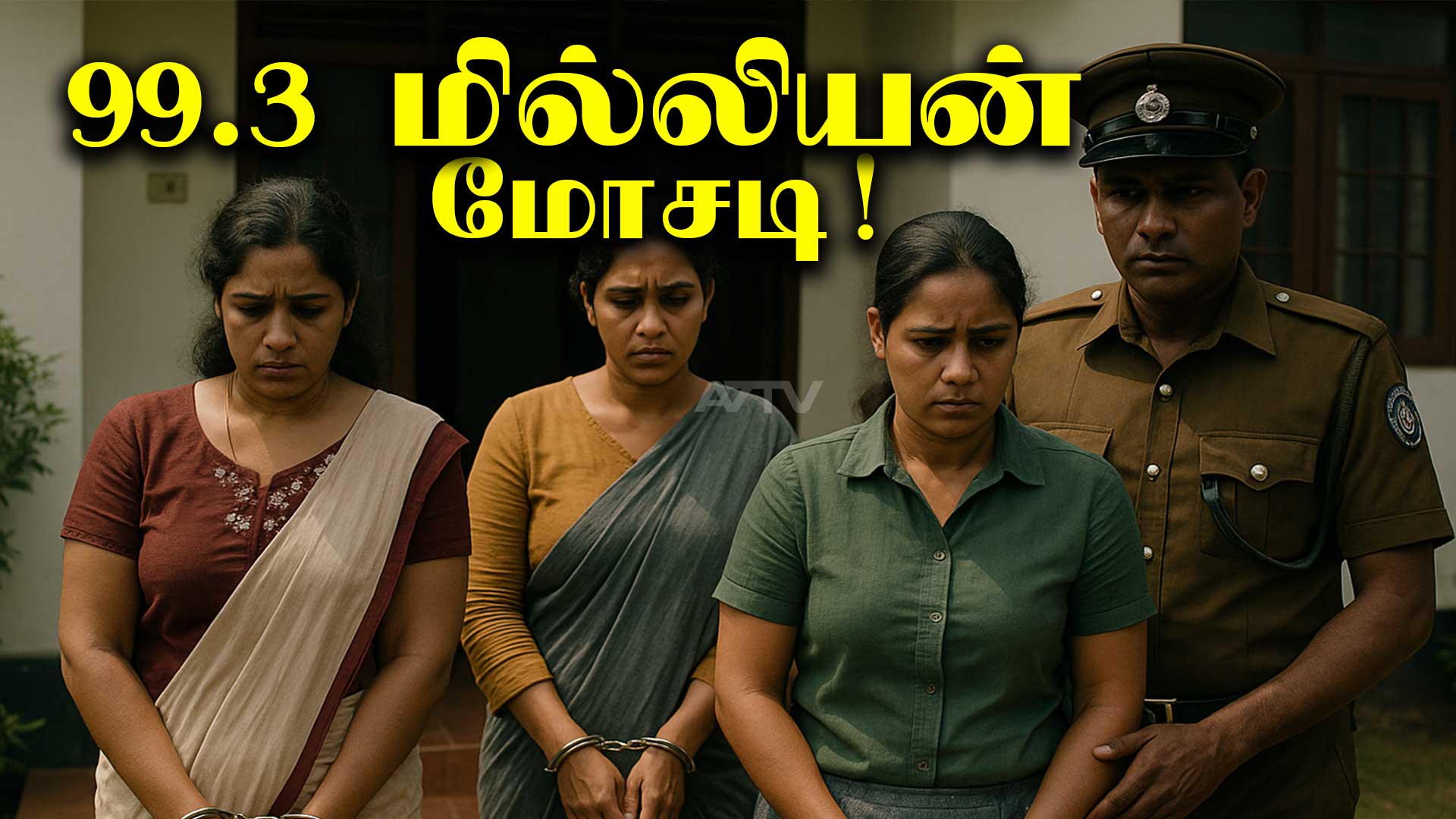 Read more about the article அரச வங்கியை அதிரவைத்த ரூ. 99.3 மில்லியன் மோசடி! மூன்று பெண் அதிகாரிகள் கைது!