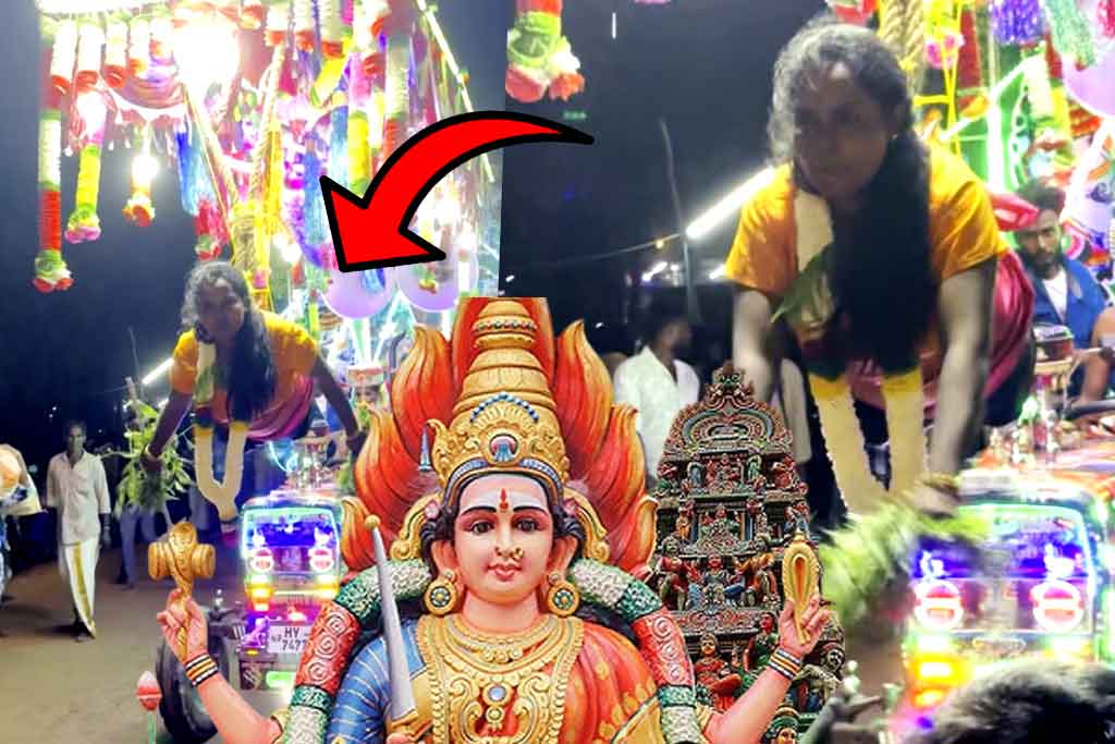 Read more about the article <span class="video-label">🔴 VIDEO</span> வற்றாப்பளை கண்ணகி அம்மனுக்கு பறவைக் காவடி எடுத்த பெண் பக்தர்கள்