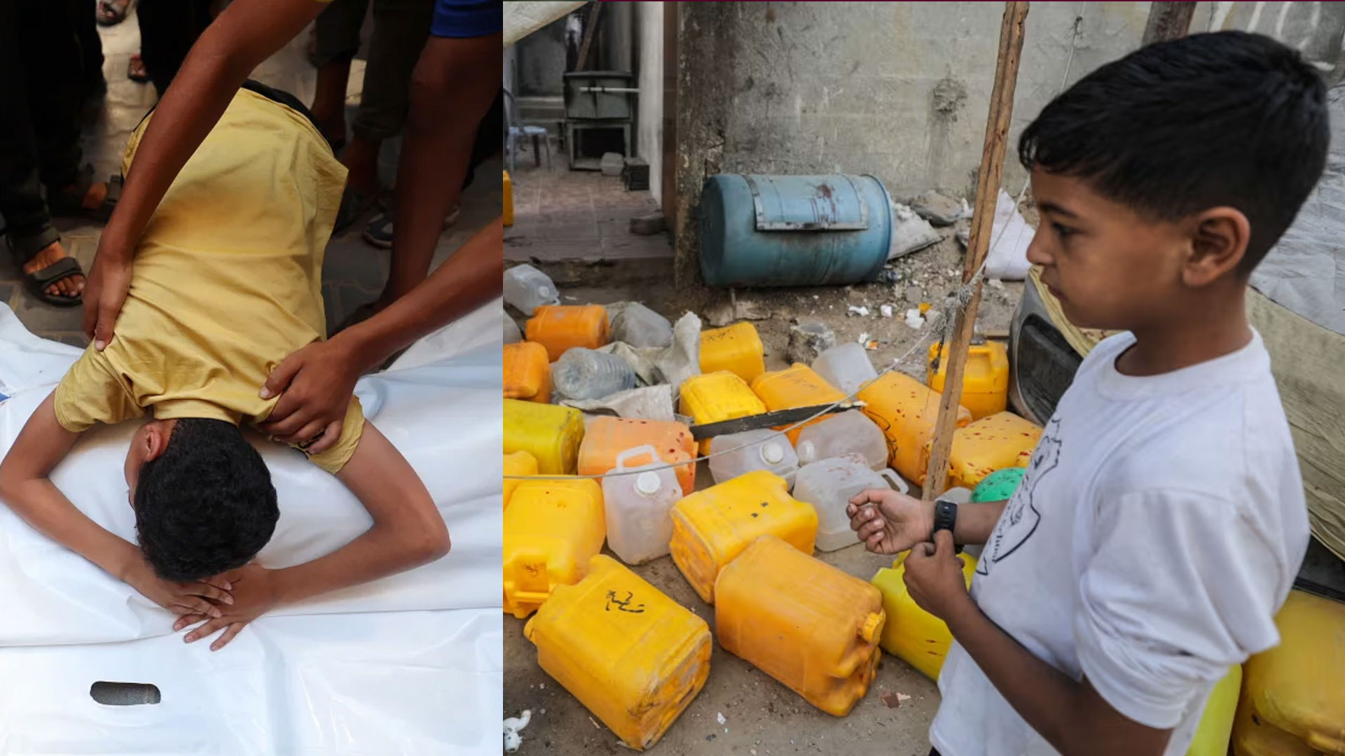 Read more about the article காசாவில் தண்ணீர் சேகரிக்க சென்ற  20 குழந்தைகள் ஏவுகணை பலி; தொழில்நுட்ப தவறு எனக்கூறிய இஸ்ரேல்!