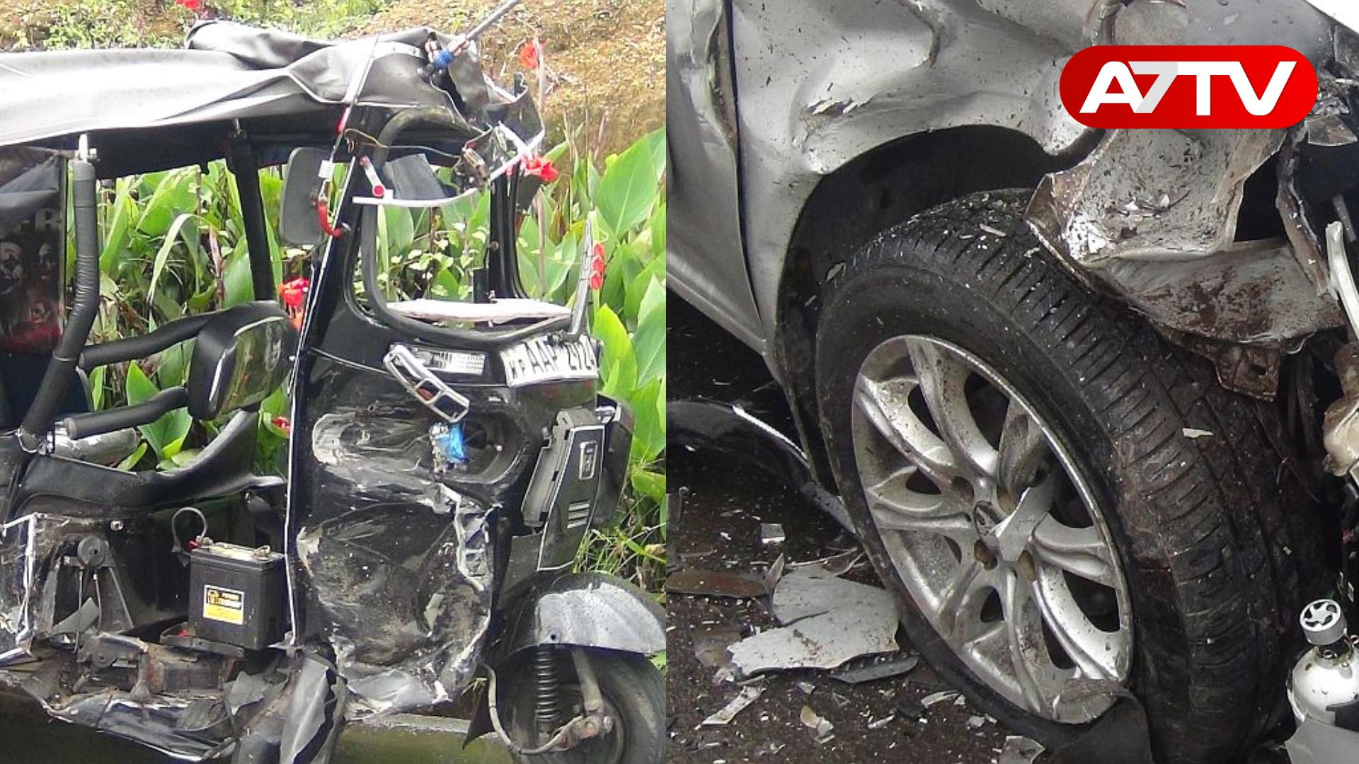 Read more about the article கார் மற்றும் முச்சக்கர வண்டி நேருக்கு நேர் மோதி விபத்து! அதிகாலையில் நடந்த பயங்கரம்!