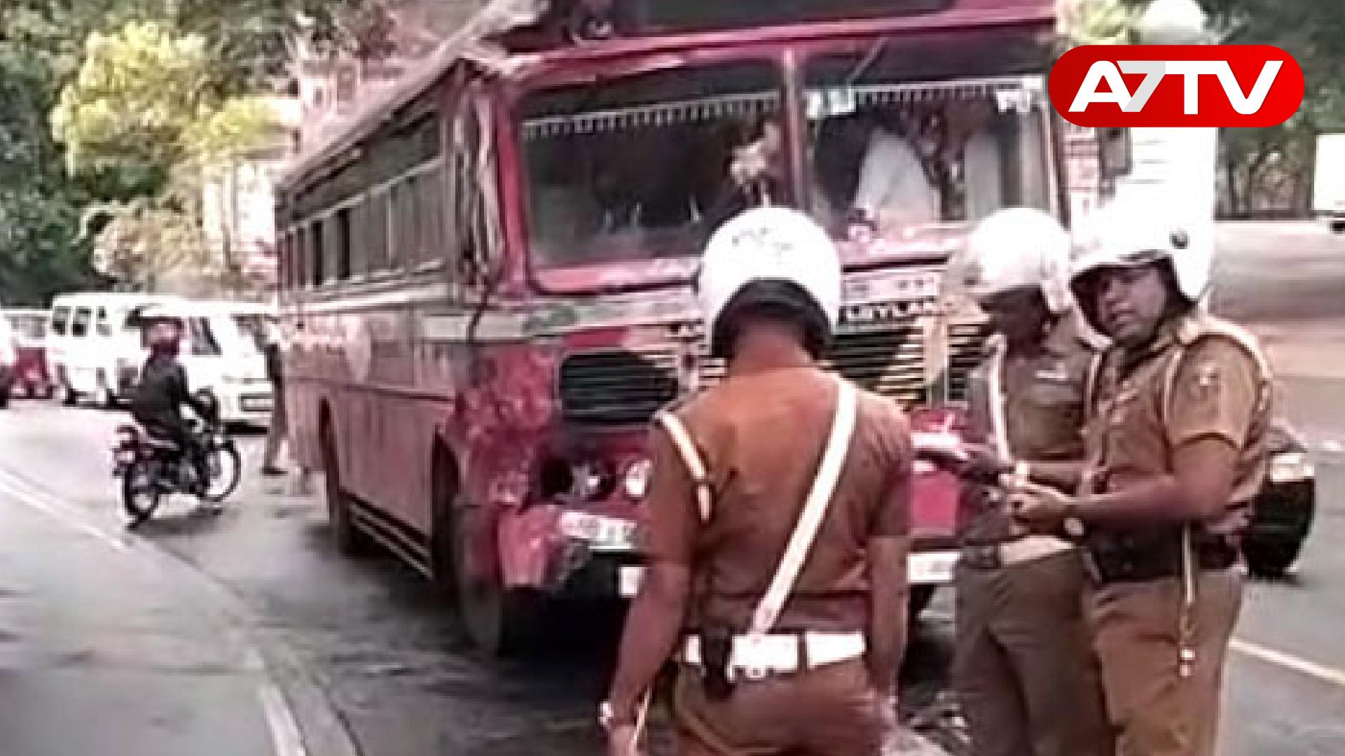 Read more about the article அதிகாலையில் இரு பேருந்துகள் நேருக்கு நேர் மோதி கோர விபத்து!