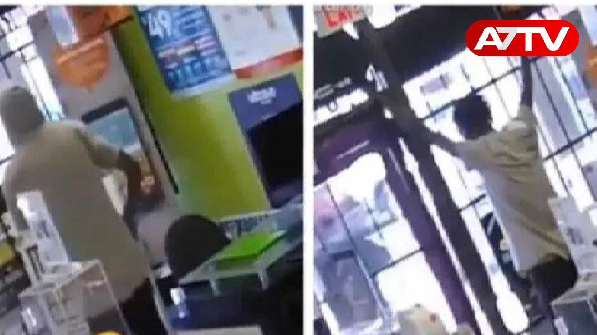 Read more about the article <span class="video-label">🔴 VIDEO</span> பட்டப் பகலில் கடைக்குள் துப்பாக்கியுடன் வந்த நபர்: பெண் ஒருவரின் துணிச்சல் செயல்!