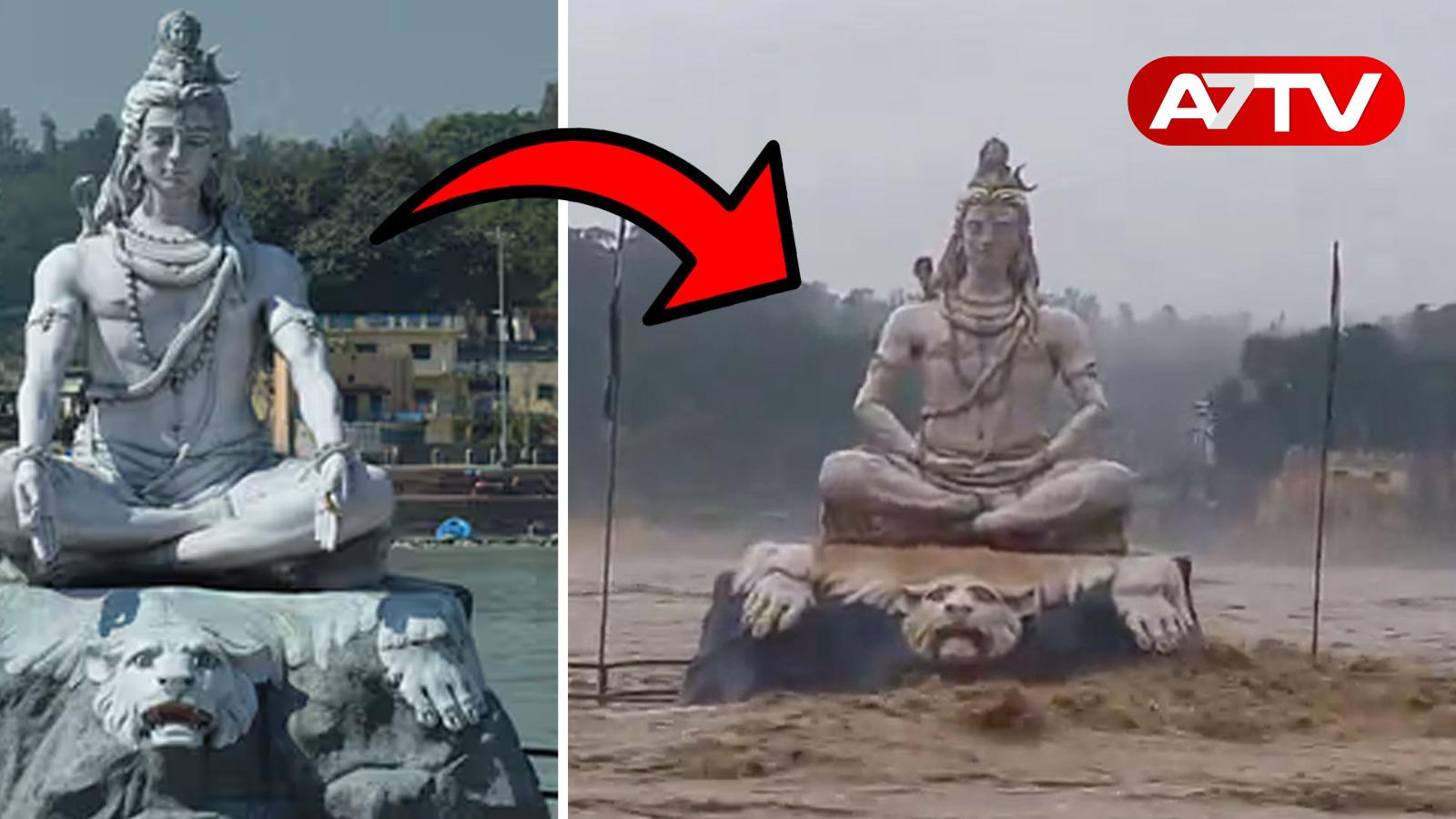 Read more about the article <span class="video-label">🔴 VIDEO</span> பிரம்மாண்ட சிவன் சிலையை சுற்றி ஆர்ப்பரித்து ஓடும் வெள்ளநீர் ! வைரலாகும் வீடியோ‌