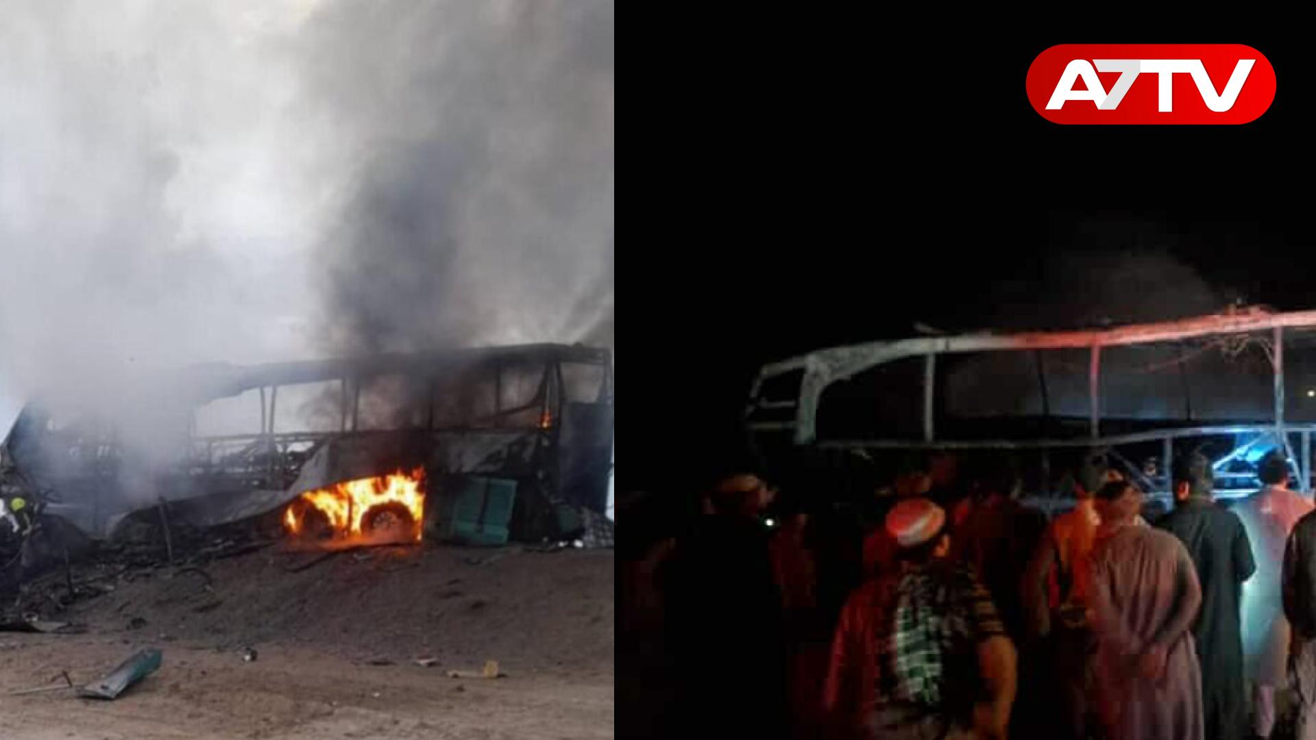 Read more about the article விபத்தில் சிக்கி தீப்பற்றி எரிந்த பேருந்து – 71 பேர் உயிரிழப்பு!