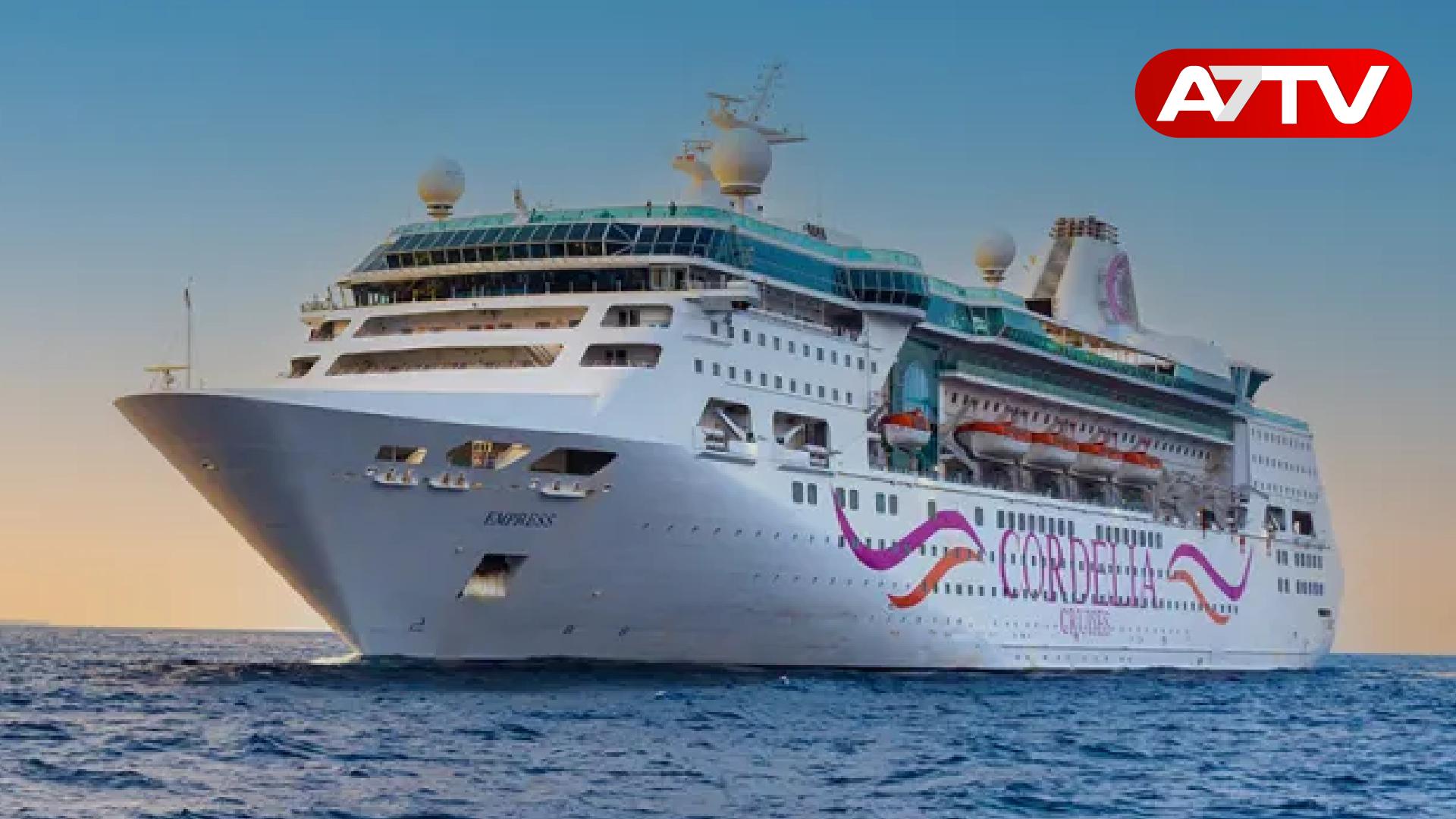 Read more about the article யாழ்ப்பாணம் காங்கேசன்துறையை வந்தடைந்த அதிசொகுசு கப்பல்!