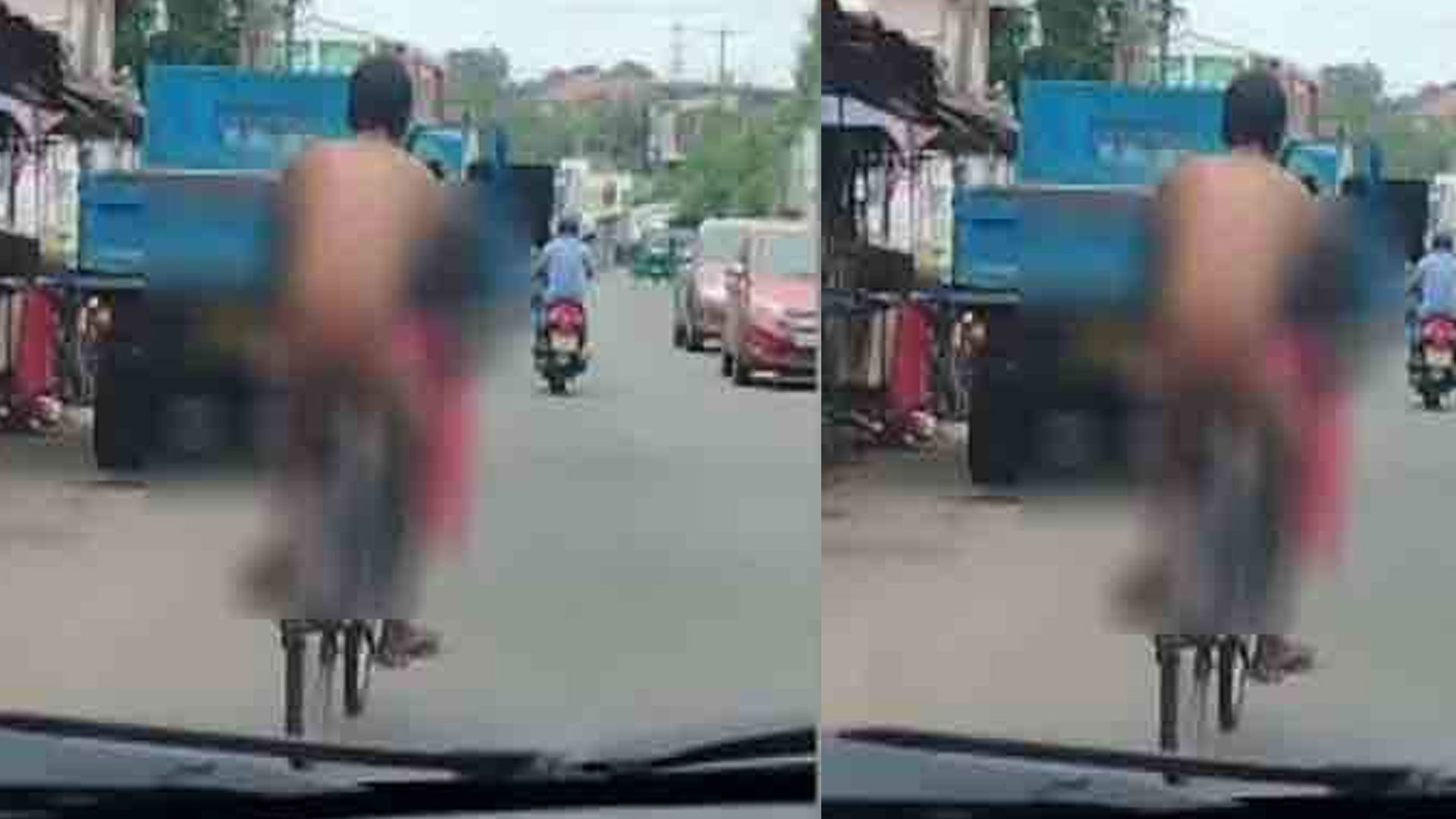 Read more about the article இலங்கையில் பட்டப்பகலில் ஆடையின்றி சைக்கிள் ஓட்டிய நபரால் பரபரப்பு