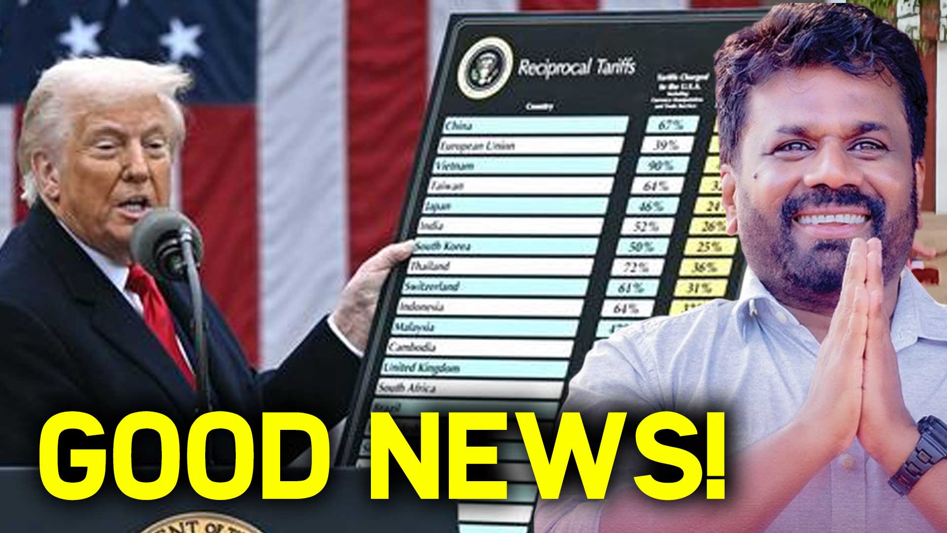 Read more about the article இலங்கை மீதான 30 சதவீத வரியை குறைத்த ட்ரம்ப் : வெளியான அறிவிப்பு