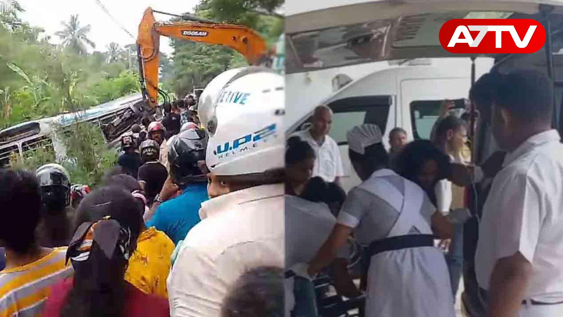 Read more about the article தலாவ பேருந்து விபத்தில் ஒருவர் பலி – 39 பேர் காயம்!