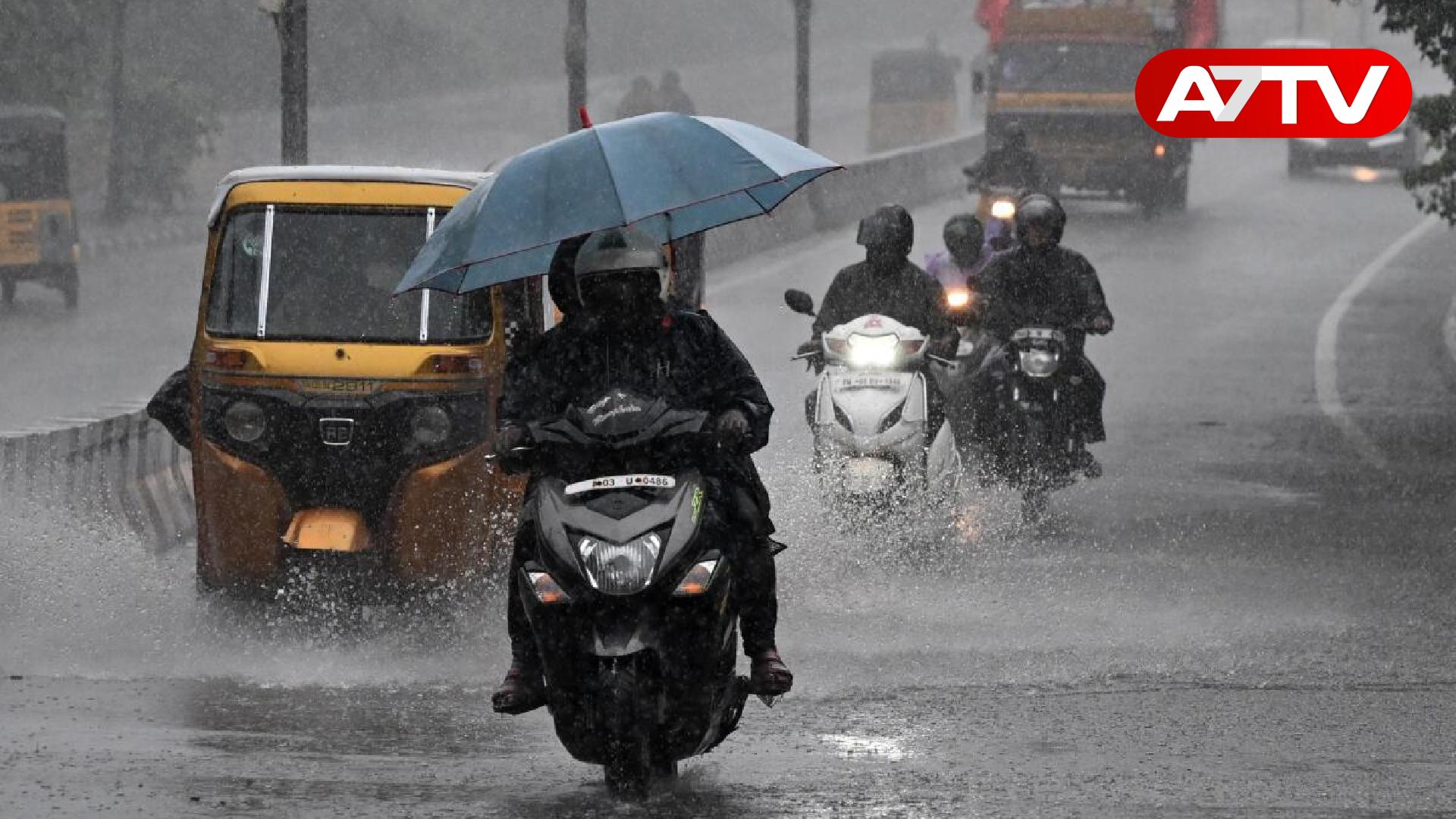 Read more about the article மீண்டும் அதிகரிக்கும் மழை வீழ்ச்சி:வளிமண்டலவியல் திணைக்களம்