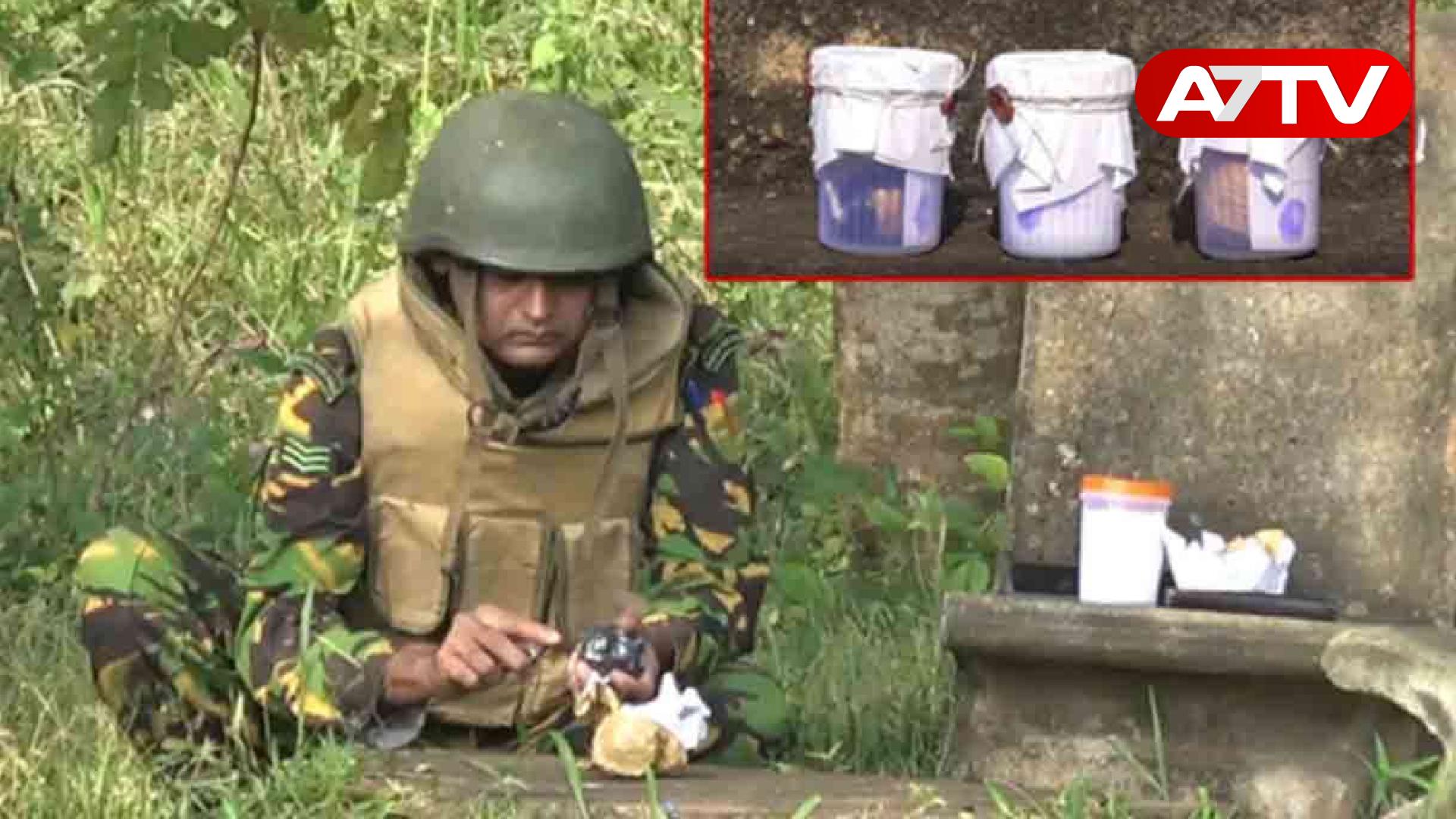 Read more about the article முன்னாள் கொமாண்டோ படைவீரர் ஒருவரின் வீட்டில் பதுக்கி வைக்கப்பட்டிருந்த வெடிகுண்டுகள்!