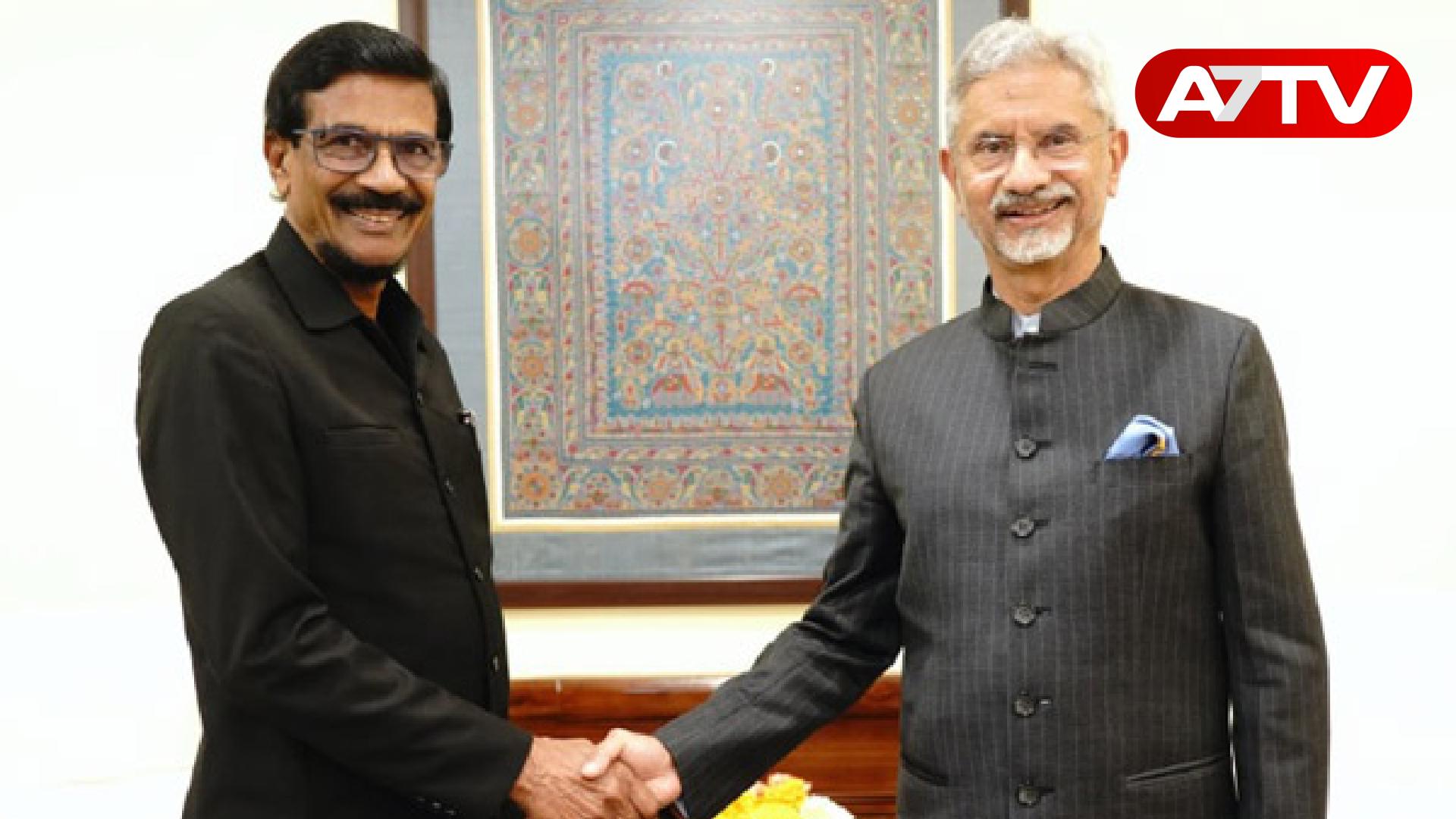 Read more about the article எஸ். ஜெய்சங்கரை சந்தித்தார் ரில்வின் சில்வா!