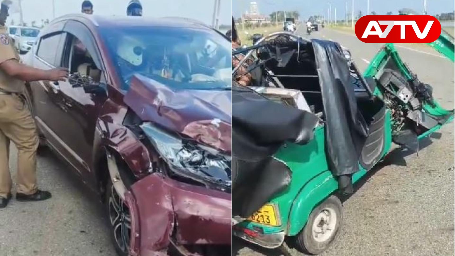 Read more about the article யாழில் விபத்து – பிரான்ஸ் நாட்டவர்கள் உள்ளிட்ட ஐவர் படுகாயம்!