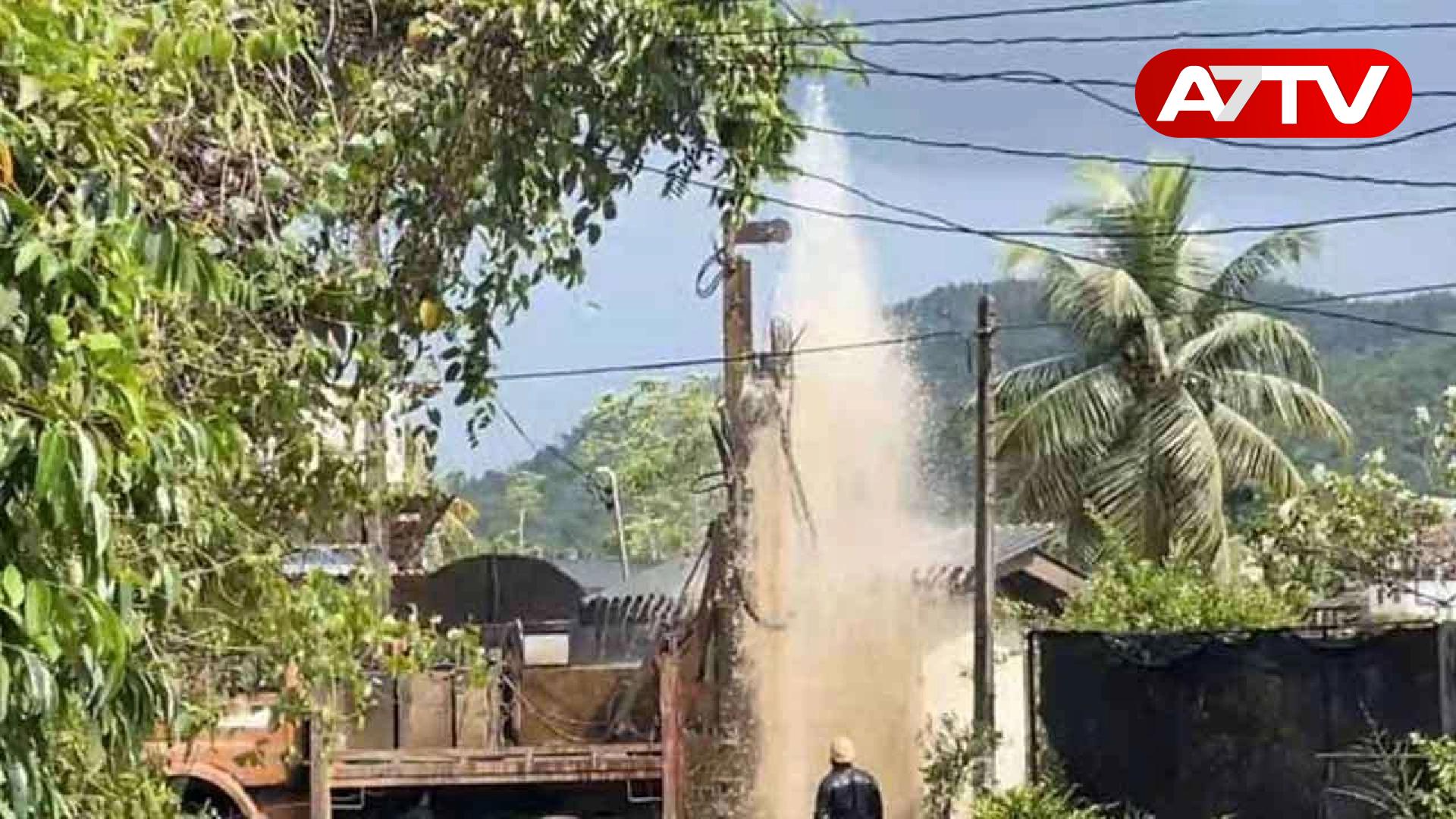 Read more about the article இலங்கையில் பாரிய நிலத்தடி நீர் ஊற்று கண்டுபிடிப்பு!