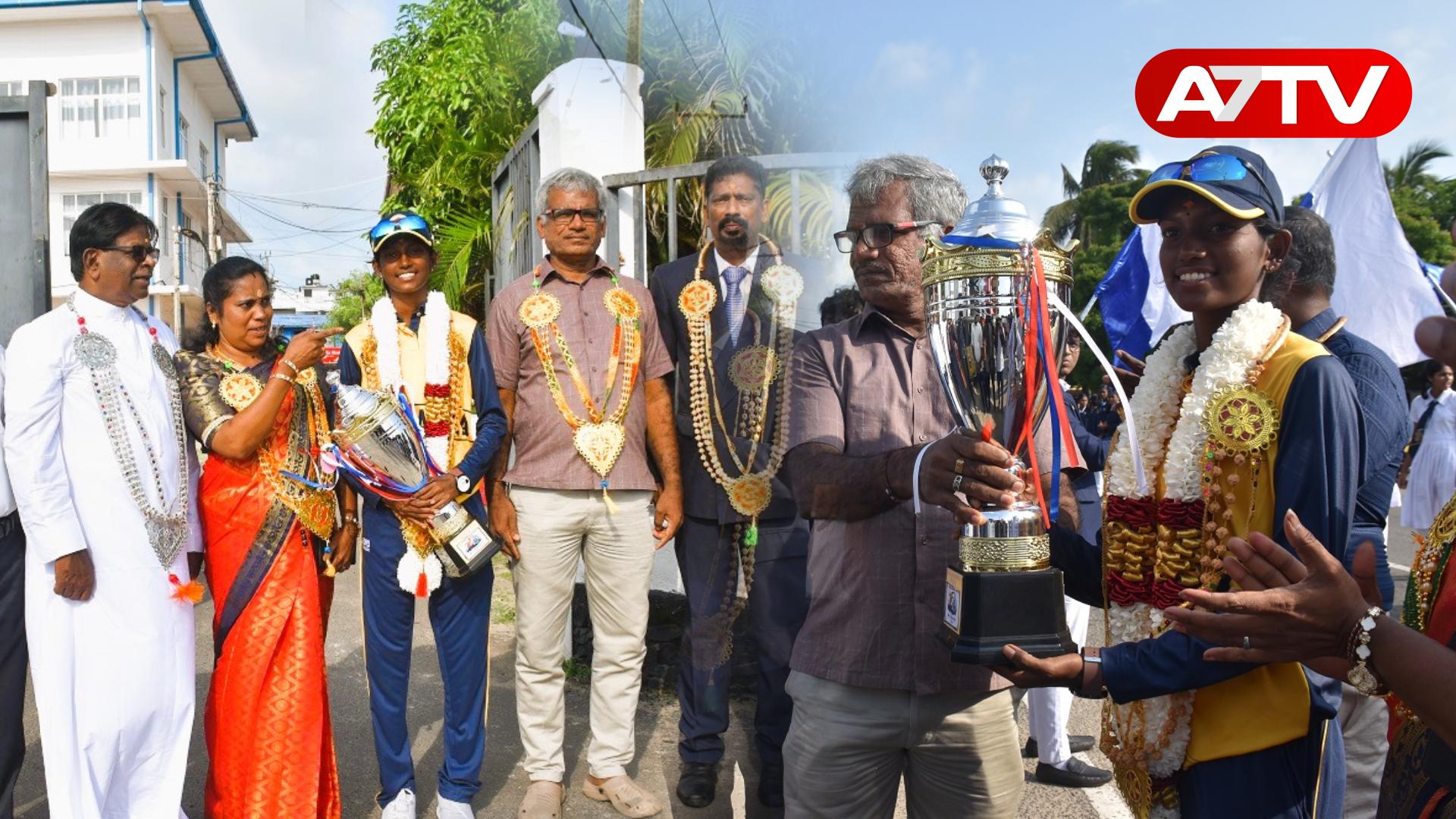 Read more about the article இலங்கை மகளிர் ஏ கிரிக்கெட் அணியில் பேசாலை வீராங்கனை: மன்னாரில் உற்சாக வரவேற்பு!