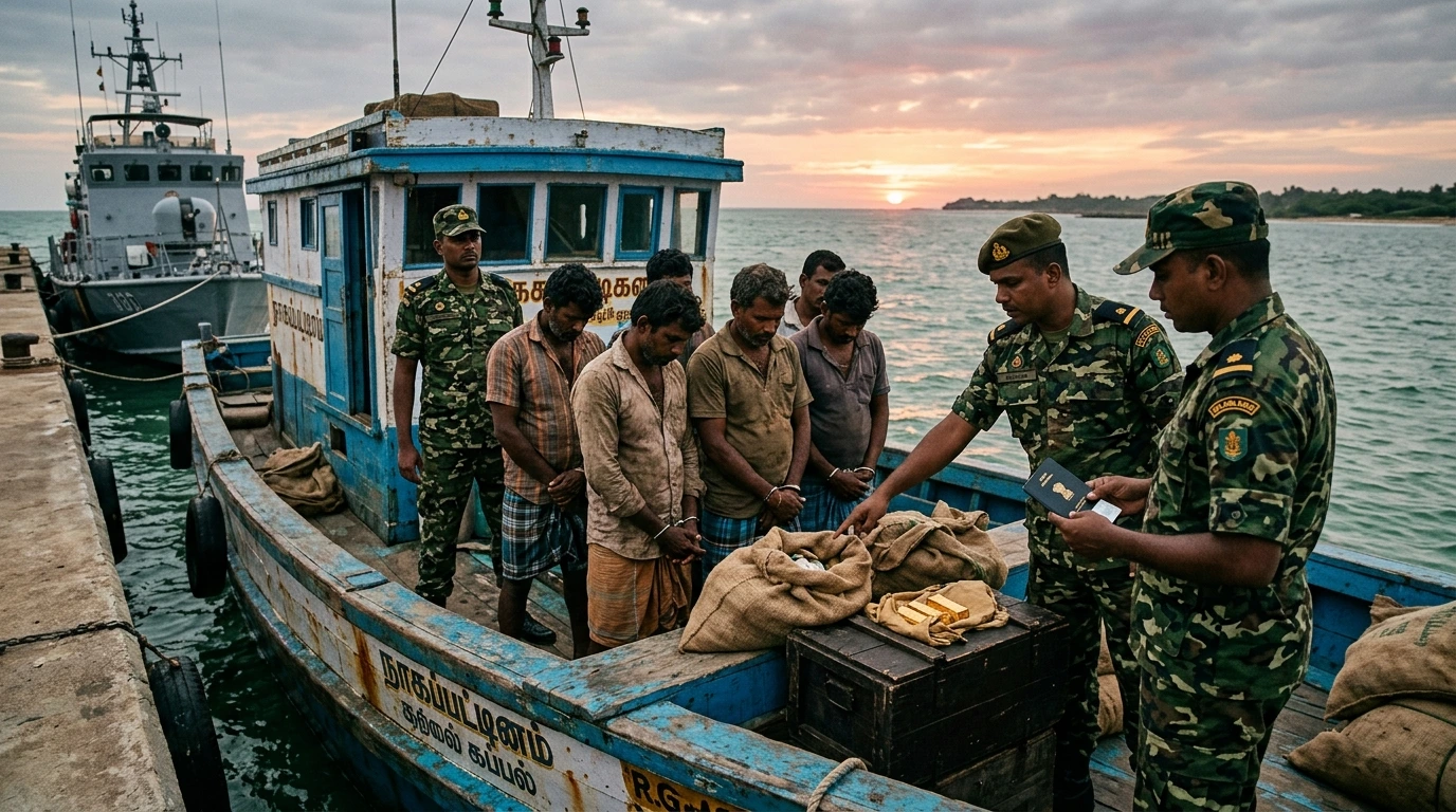 Read more about the article காங்கேசன்துறை சுங்கச் சாவடியில் பிடிபட்ட தங்கம்: 11 பேருக்கு செப்டெம்பர் 9 வரை விளக்கமறியல்!