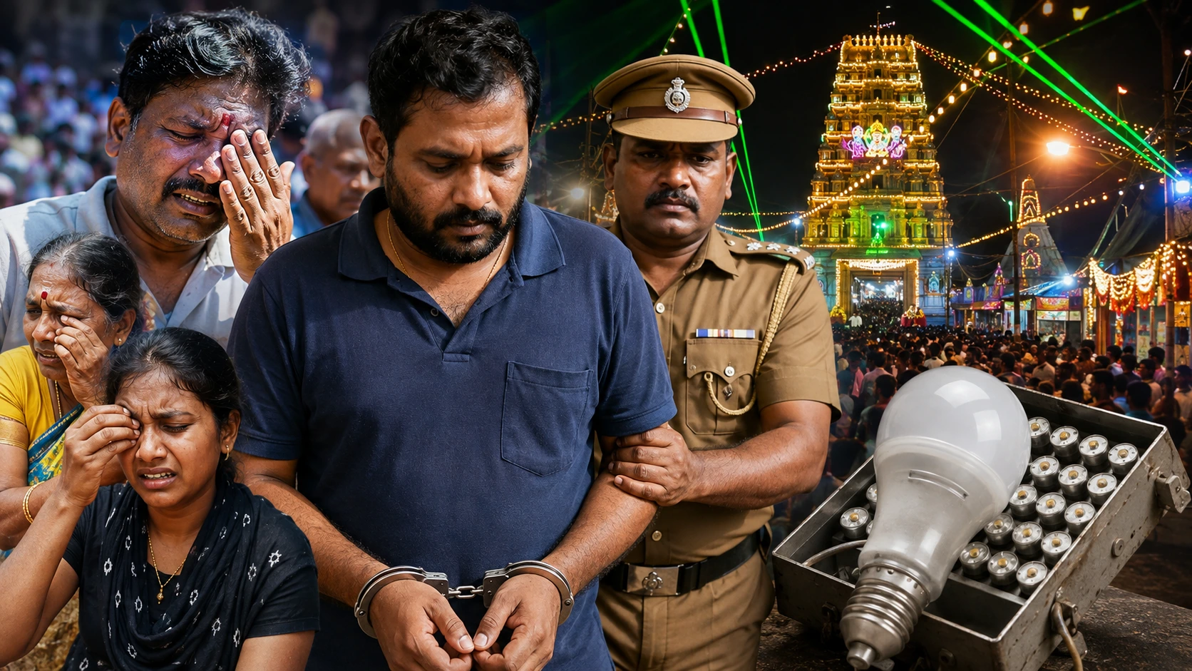 Read more about the article பண்டத்தரிப்பு முருகன் ஆலய கண் பாதிப்புச் சம்பவம்: மின்குமிழ் உரிமையாளர் விளக்கமறியலில்!