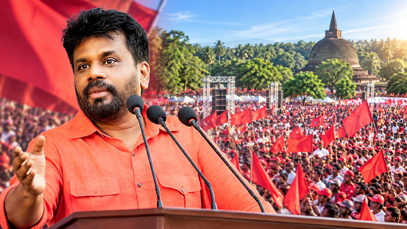 Read more about the article இன்று பொலன்னறுவையில் ஜனாதிபதி அநுரவின் விசேட மக்கள் பேரணி
