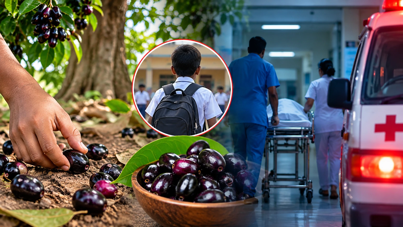 Read more about the article மட்டக்களப்பில் துயரம்: நாவல் பழம் சாப்பிட்ட ஆறாம் வகுப்பு மாணவன் உயிரிழப்பு!