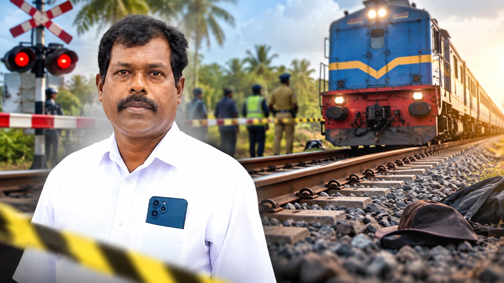 Read more about the article பாதுகாப்பற்ற ரயில்வே கடவையால் பறிபோன உயிர்! யாழ்ப்பாணத்தில் நடந்த நெஞ்சை பதறவைக்கும் விபத்து!