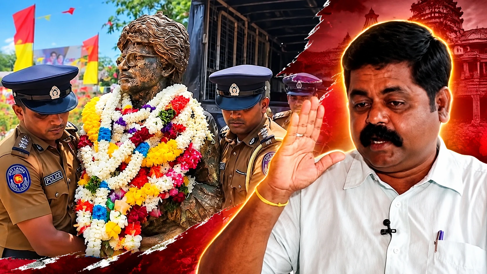 Read more about the article “அகிம்சை வழியில் உயிர்த்தியாகம் செய்தவரின் சிலையை அகற்றுவதா?” – யாழ்ப்பாணத்தில் சிறீதரன் எம்.பி கொந்தளிப்பு!
