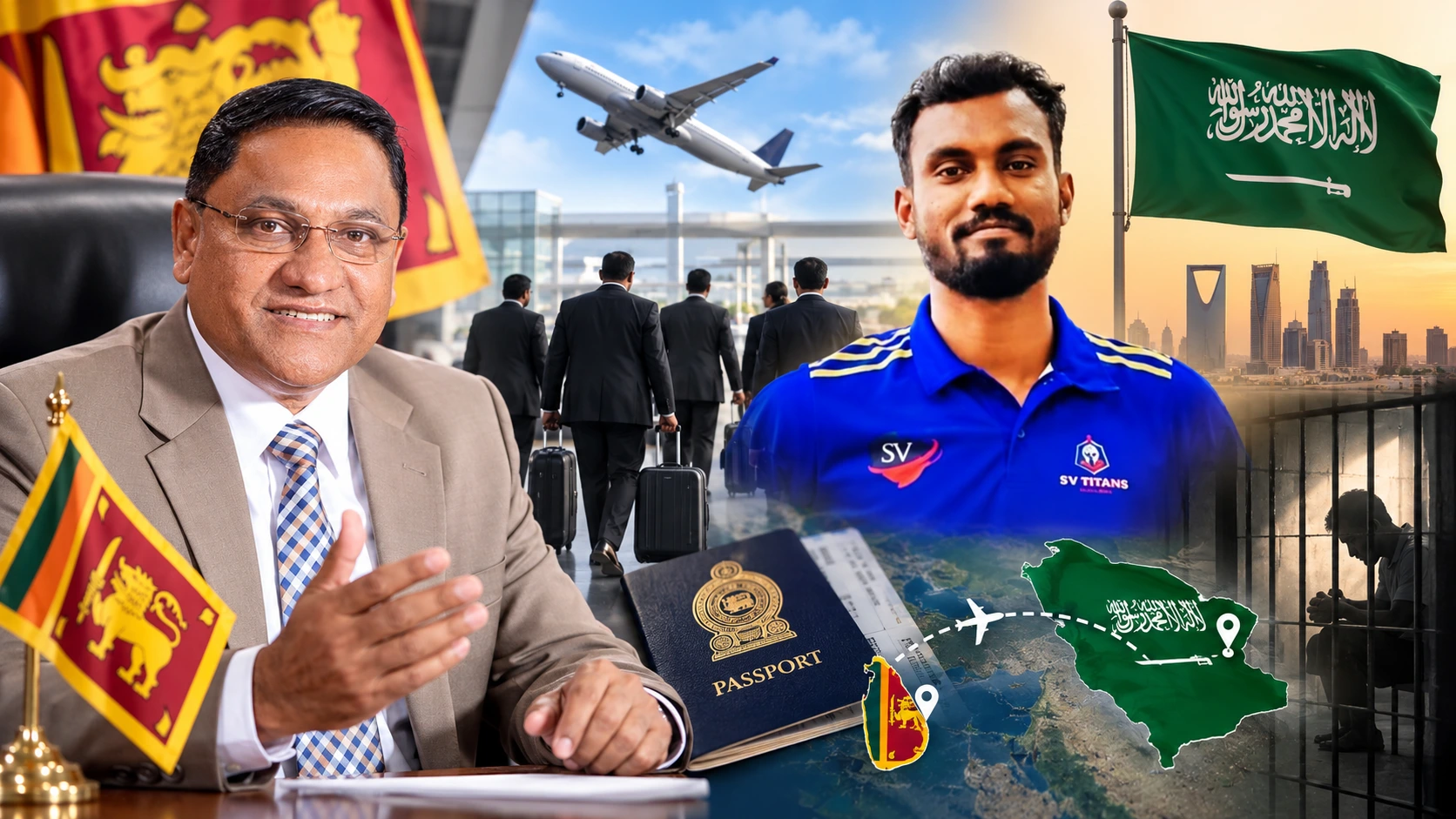 Read more about the article அனோஜனை மீட்க சவூதி செல்கிறது இலங்கை நாடாளுமன்றத் தூதுக்குழு: வெளிவிவகார அமைச்சர் விஜித ஹேரத் அறிவிப்பு!