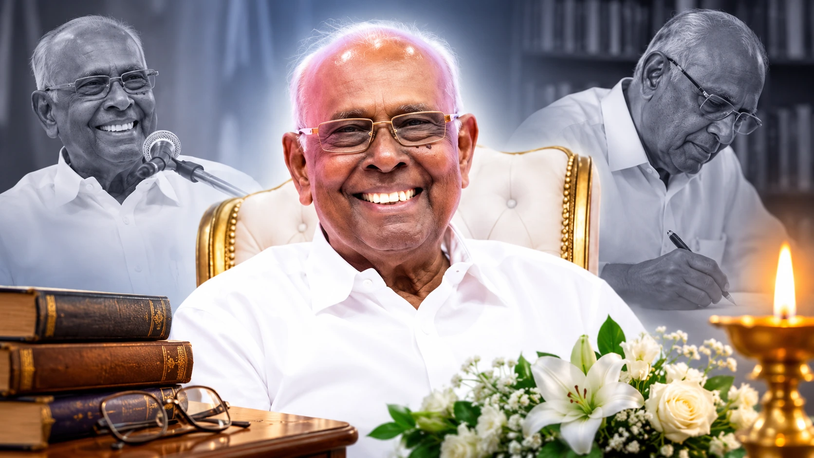 Read more about the article தமிழ் உலகிற்குப் பேரிழப்பு: 90வது வயதில் சாலமன் பாப்பையா இயற்கை எய்தினார்!