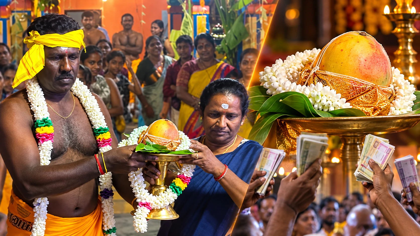 Read more about the article வவுனியா வேப்பங்குளம் ஆலயத்தில் சாதனை ஏலம்: 5 இலட்சத்தைக் கடந்த மாம்பழத்தின் விலை!