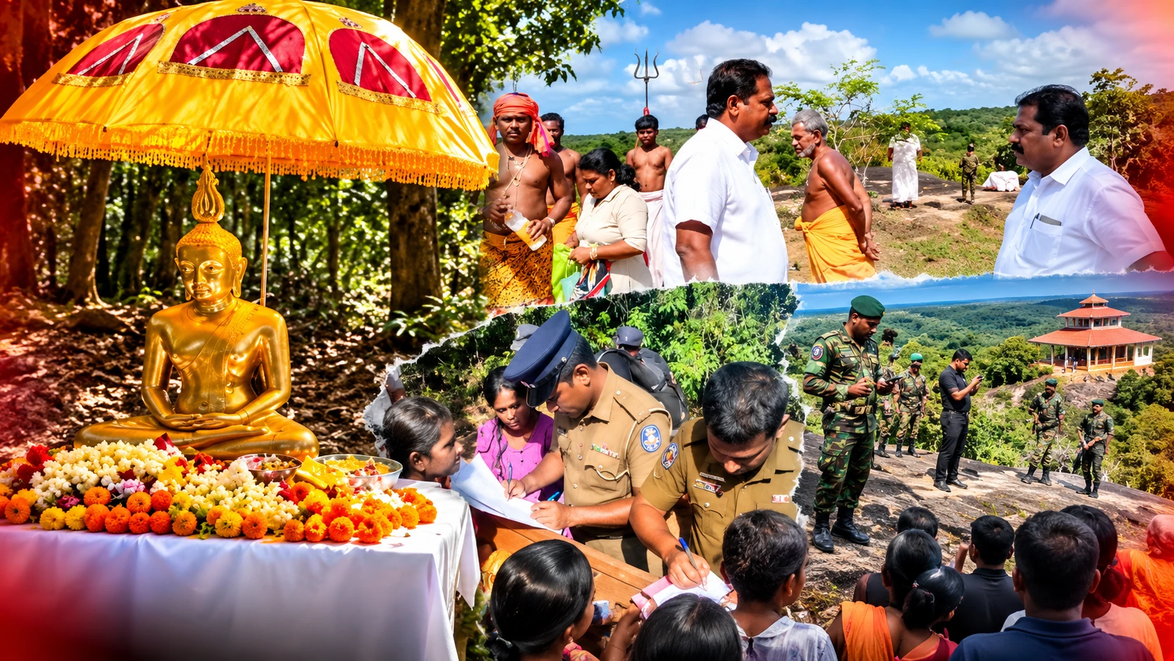 Read more about the article வெடுக்குநாரி ஆதிசிவன் ஆலயத்தில் திடீரென வைக்கப்பட்ட புத்தர் சிலை: பகுதியில் கடும் பதற்றம்!