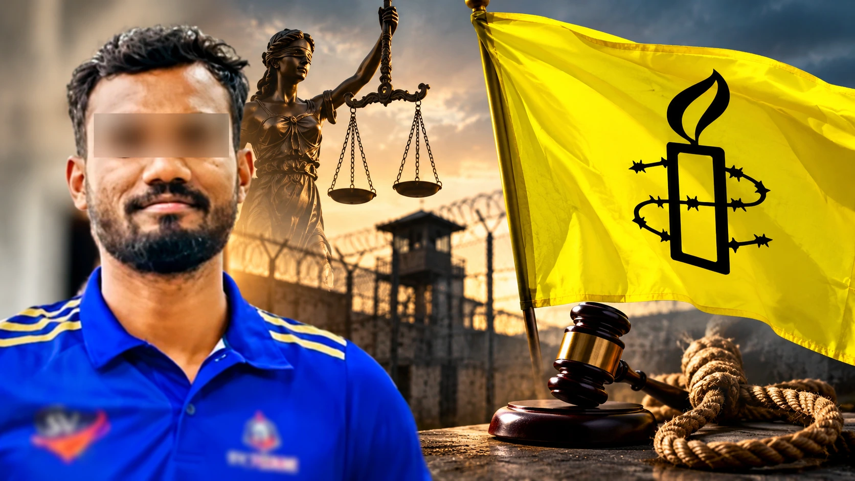 Read more about the article சிவராசா அனோஜனின் மரண தண்டனையை உடனடியாக ரத்து செய்க: சர்வதேச மன்னிப்புச் சபை கோரிக்கை!