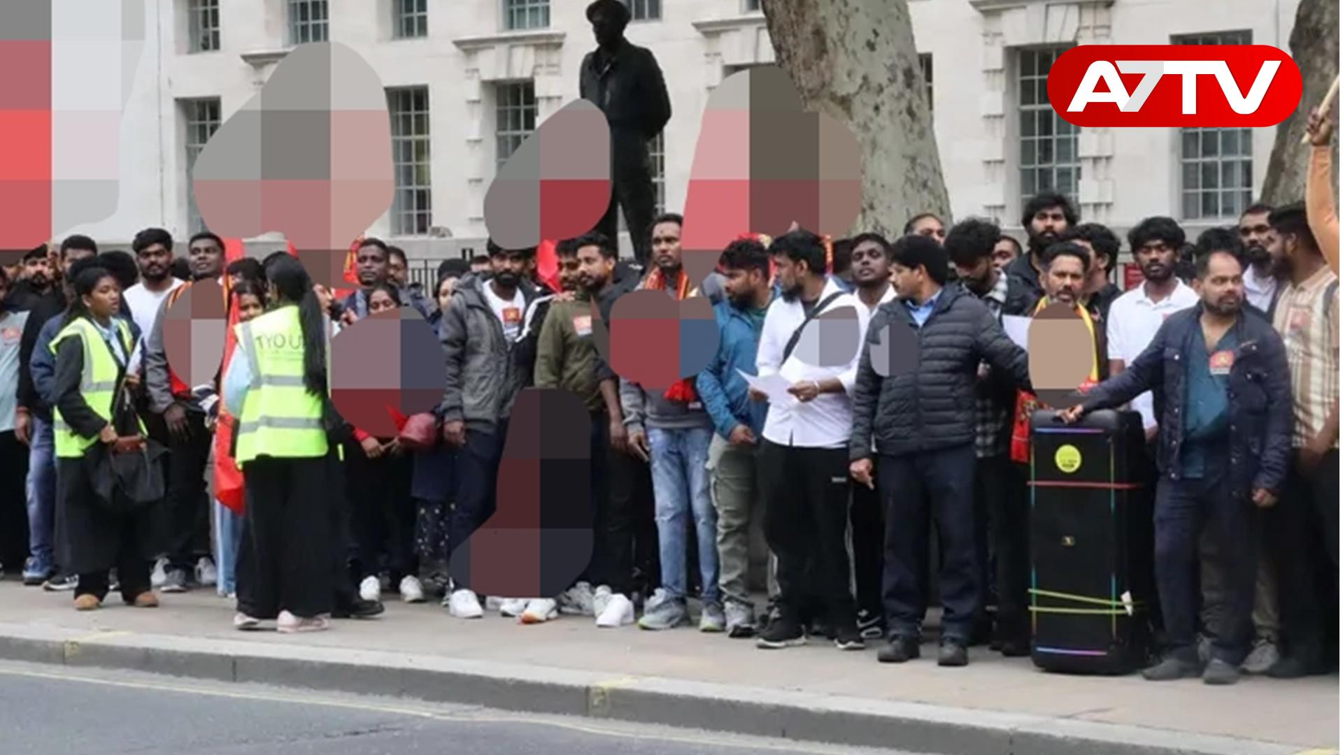 Read more about the article Thileepan Statue Protest: திலீபன் சிலை அகற்றப்பட்டதைக் கண்டித்து லண்டனில் போராட்டம்