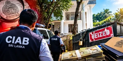 Sri Lanka Property Seizure Raid