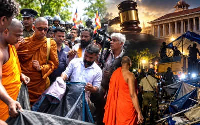 SriLankaProtest