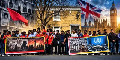 Tamil Justice Protest in London