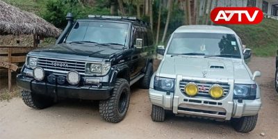 Two arrested with illegally imported jeeps