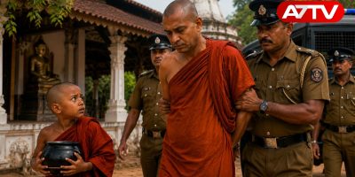 buddhist monk arrested
