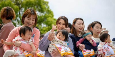japan Rapidly declining birth rate!